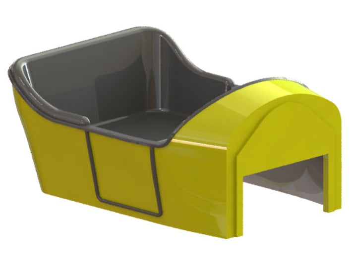 Body for Stutz Roadster c1912-14 3d printed CAD-model