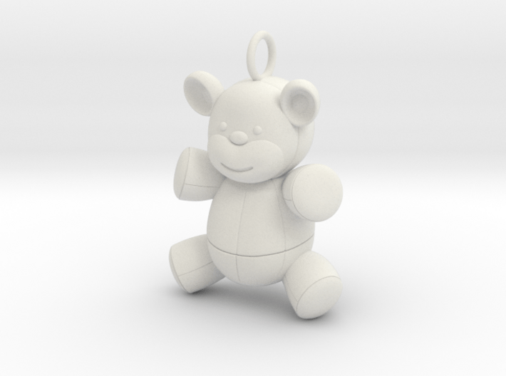 Cute Cosplay Charm - Teddy Bear 3d printed