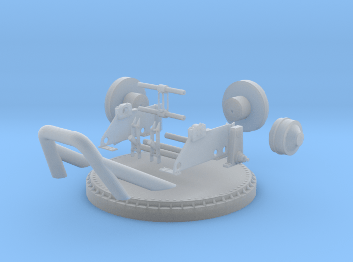 1/24 YTB Tugboat Ape Winch KIT 3d printed