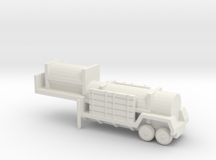 1/100 Scale Sergeant Missile Trailer 3d printed