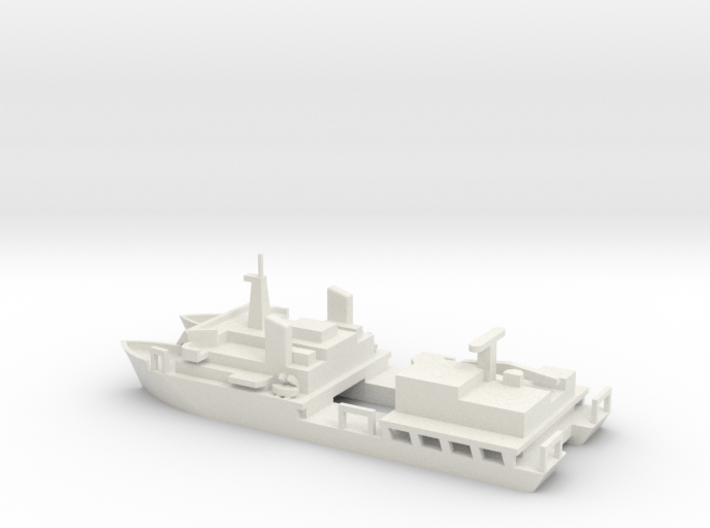 1/700 Scale USNS Hayes T-AG-195 3d printed