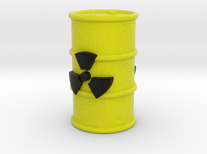 Radioactive Barrel, Yellow 3d printed 
