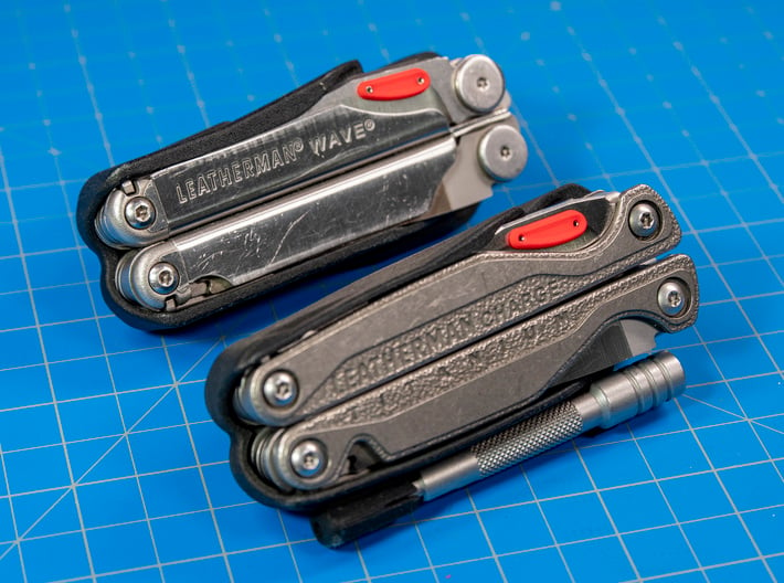 Thumb Tabs for Leatherman Wave or Charge 3d printed 