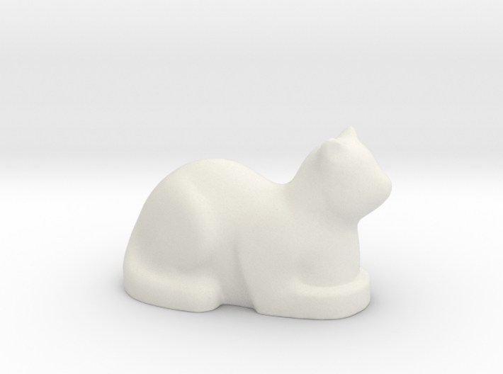 Stylized Cat 3d printed 