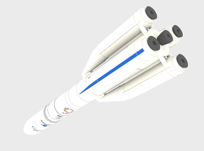 150mm - Ariane 6 Rocket 3d printed 