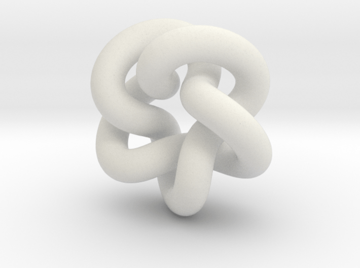 Cinquefoil Knot 2inch 3d printed 