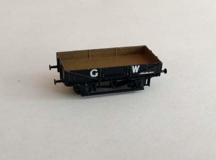 GWR O35 Medfit 3d printed Finished by Robert Gatward, before numbering. Peco 10' chassis and added tiebar.