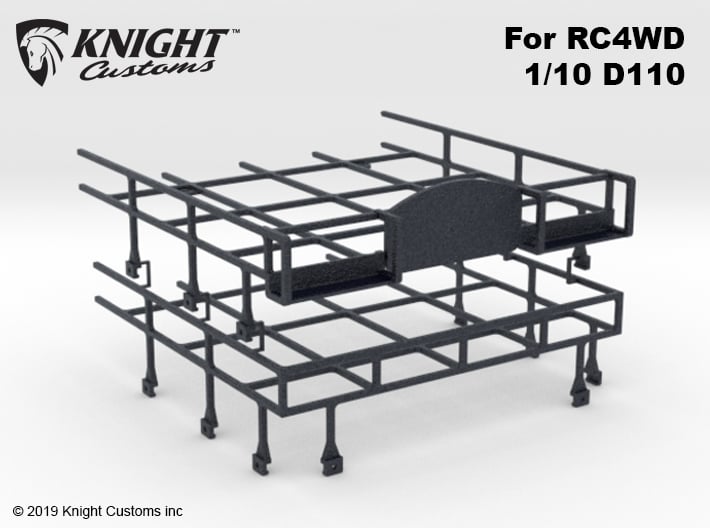 CA10005 Camel D110 Roof Rack 3d printed 