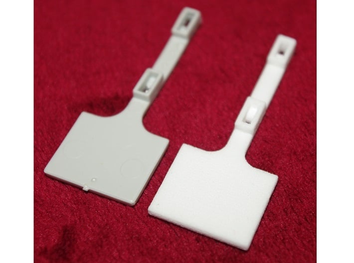 Skystriker Landing Gear Clips and Covers 3d printed 