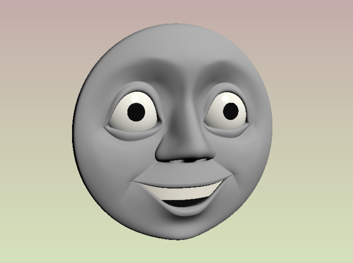 Thomas Face V4 (Spong) OO 3d printed Basic
