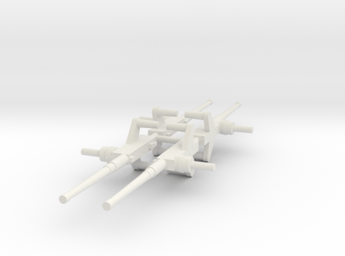 Moray Machine Gun x4 (Complete Set) 3d printed 