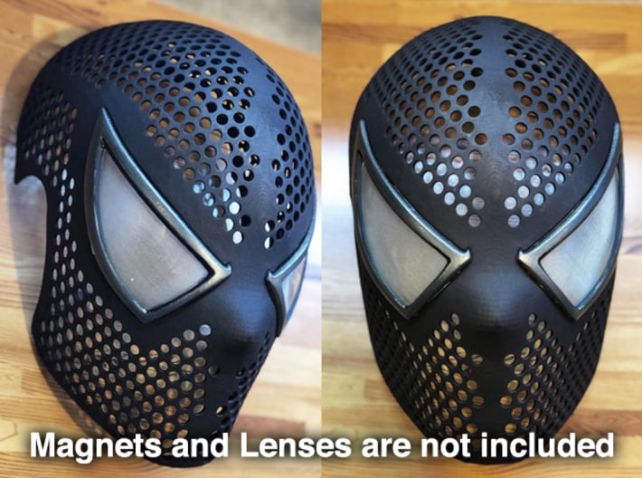 Black Suit Eye Frames  - 100% Accurate Raimi Eyes 3d printed 