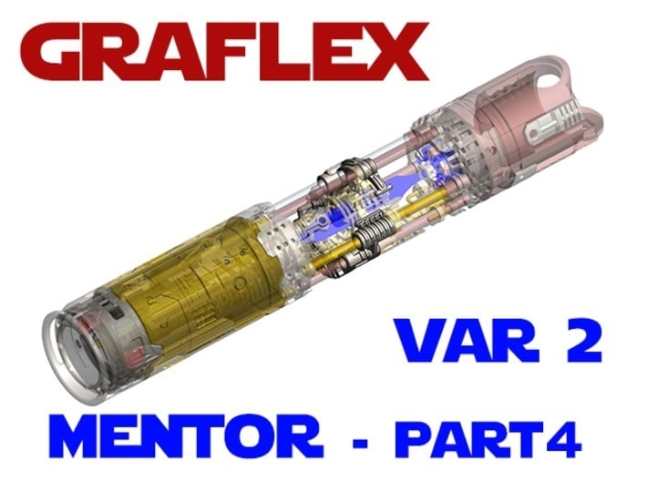 Graflex Mentor - Var2 Part04 - Power Gate 3d printed