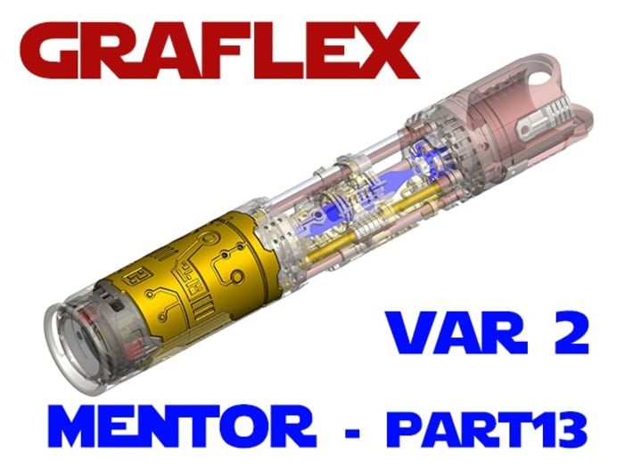 Graflex Mentor - Var2 Part13 - Cover Plate 1 3d printed