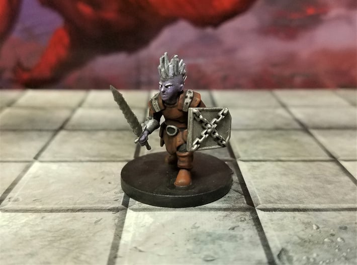 Duergar Stone Guard x3 Icewind Dale Rime of Frostmaiden #17 D&D Miniature 