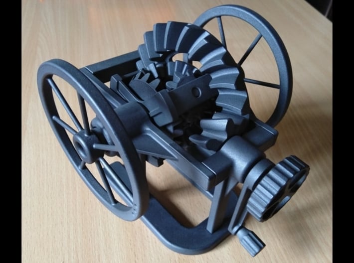Differential model 3d printed 