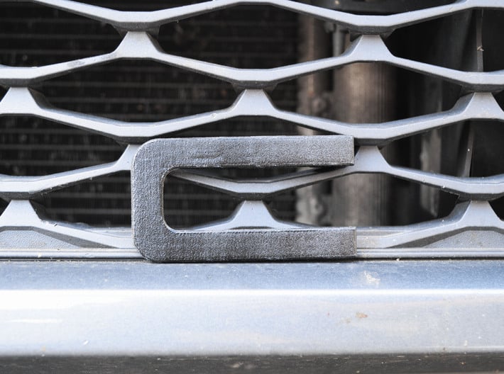Cupra Lower Grill 'C' 3d printed yes the car needs a wash