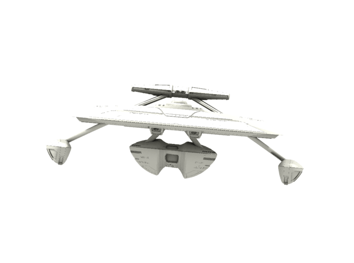 Kongo Class Cruiser (with Weapon Pod) 3d printed 