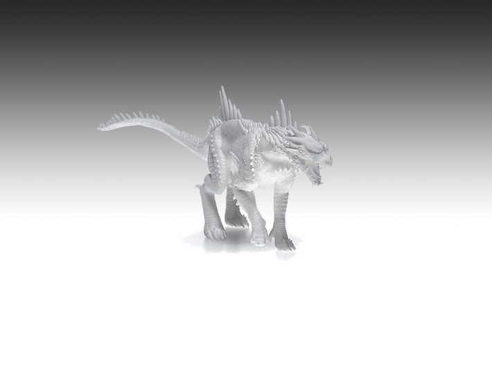 Dragon Creature "Artax" 3d printed Front View