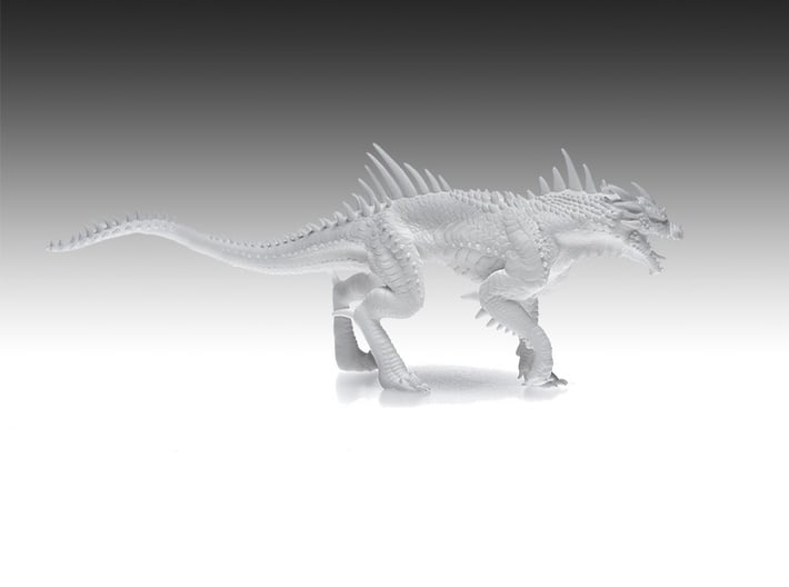 Dragon Creature "Artax" 3d printed Right View