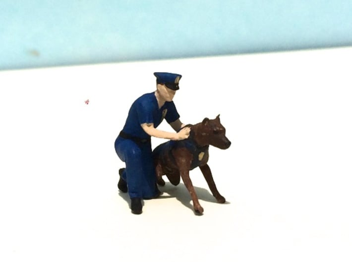 Police K-9 Unit Release 3d printed