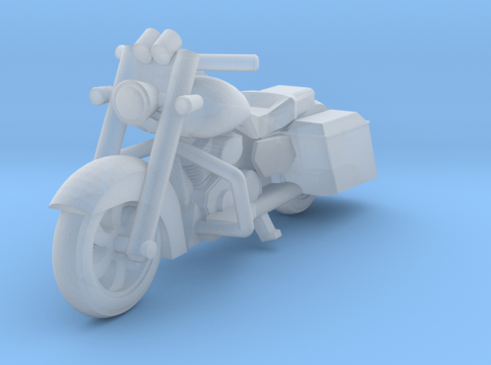 HO Scale King of the Road Motorcycle 3d printed 