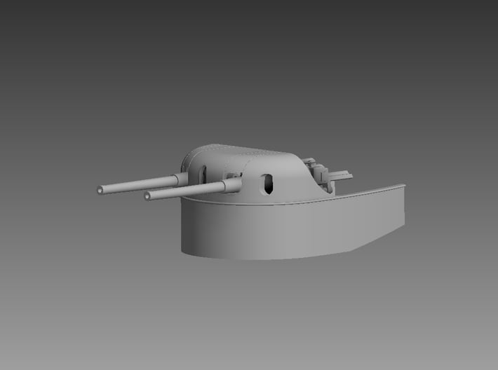 X1 Submarine Turret 1/96 3d printed 