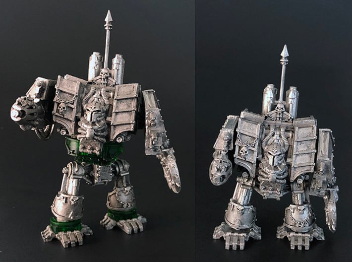 Ancient Chaotic Dreadnought Extension Kit 3d printed 