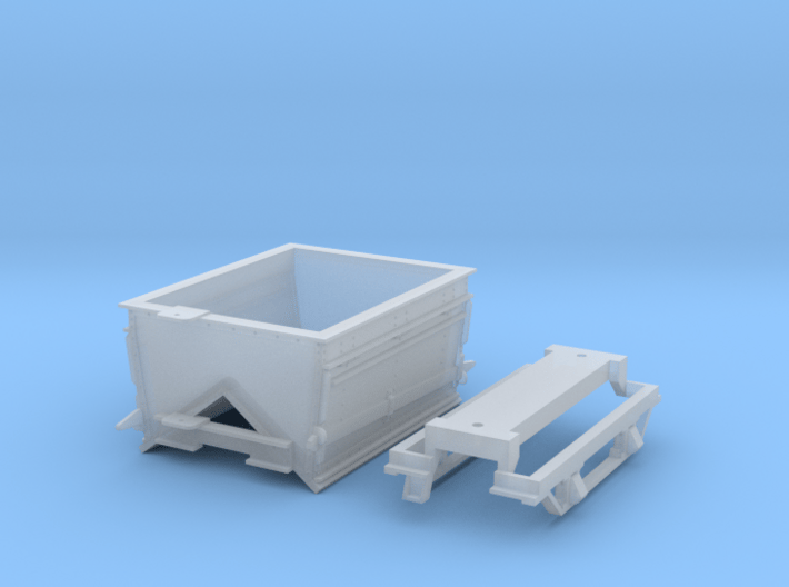 HOn30 “All Steel” EFPP Gondola 3d printed 3D model to print.