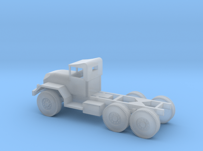 1/110 Scale M57 5 ton 6x6 Chassis 3d printed 