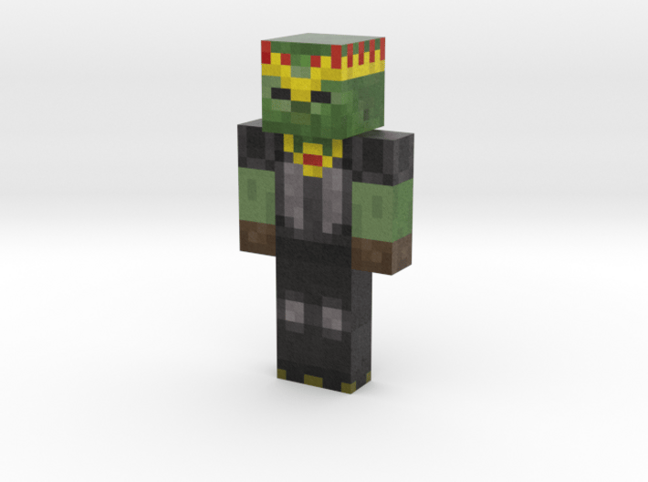 Zomb13_The_King | Minecraft toy 3d printed