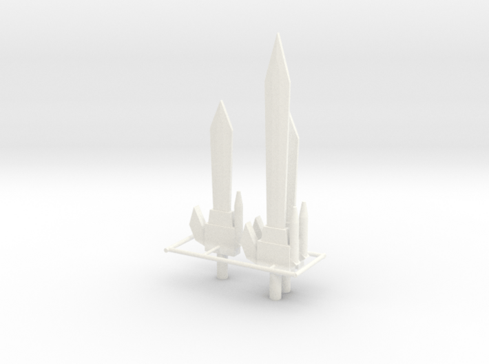 3 Swords for Brainmasters Trinity Force 3d printed 