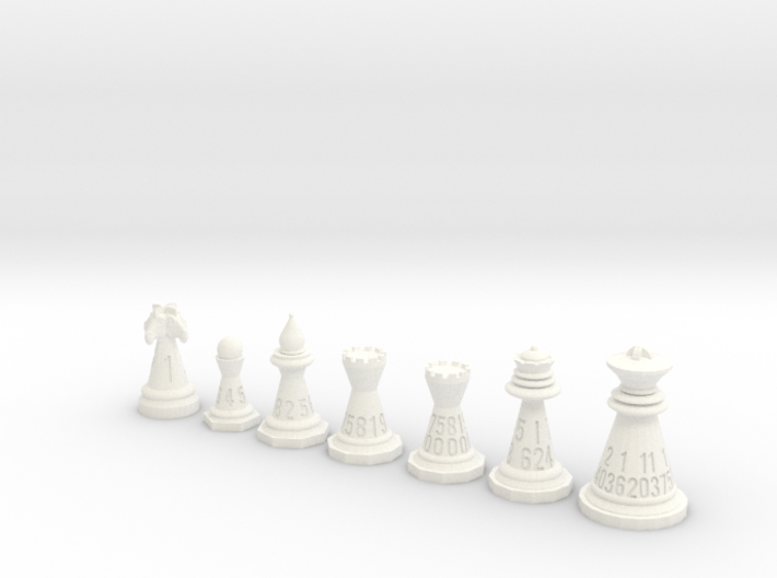 Chessdice (Solid) 3d printed 