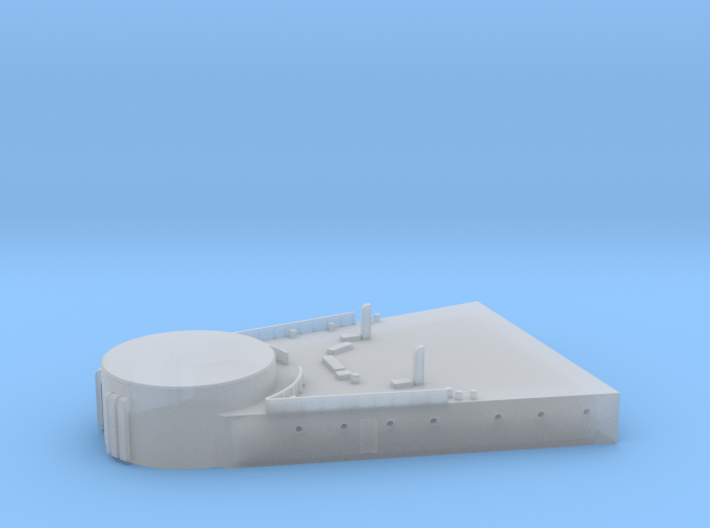 1/600 HMS Barham Superstructure Forward Deck 1 3d printed 