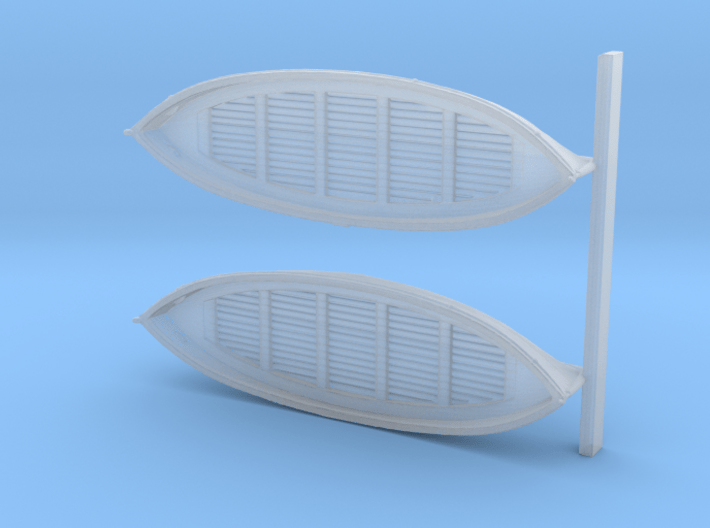 1-144th Scale 26ft Lifeboats 3d printed This is a render not a picture