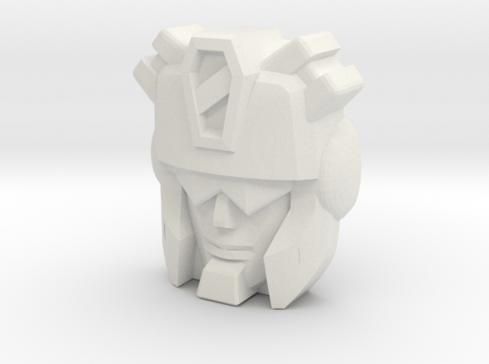 Carnivac Face, Upscaled 3d printed 