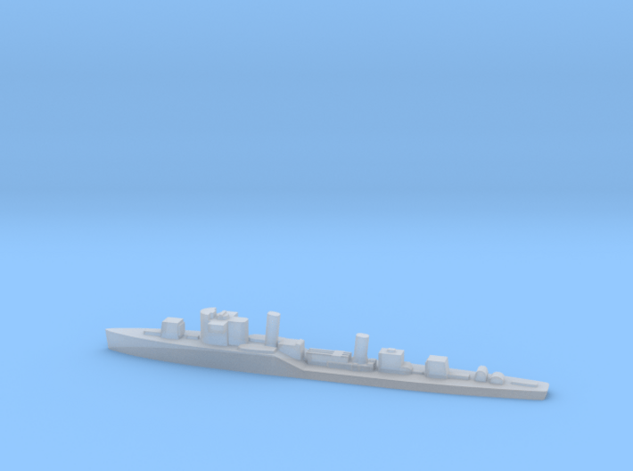 Soviet V’yuga guard ship 1:1800 WW2 3d printed 