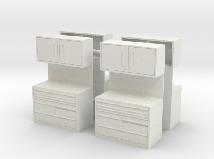 1/50th Mechanic Tool Chest Shop Cabinet (4) 3d printed 