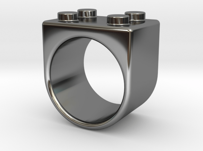 2 square ring s9.5 3d printed 