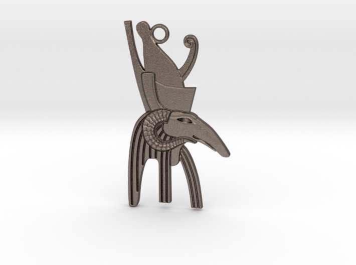 Seth-Amun Bust amulet  3d printed 