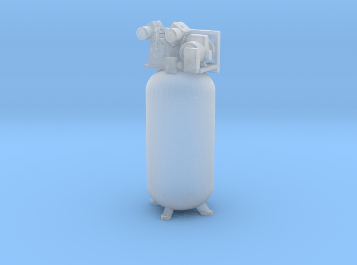 1/87th Large Vertical Shop type Air Compressor 3d printed