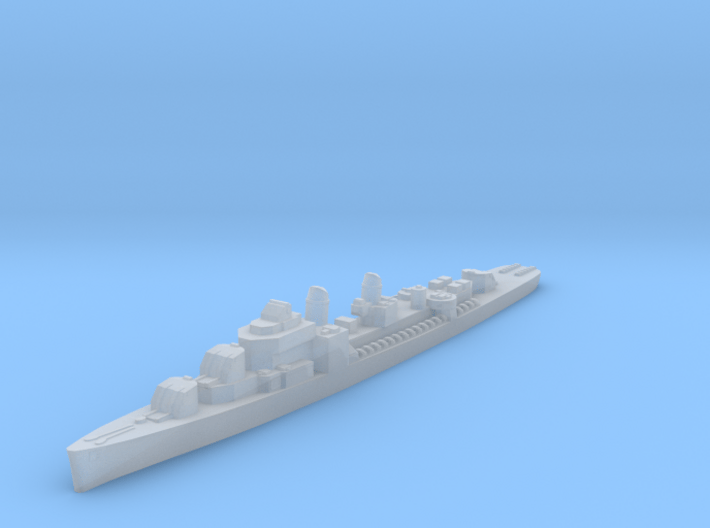 USS Lindsey destroyer ml 1:1800 WW2 3d printed 