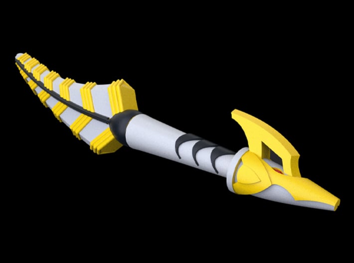 DT White Accessory - Drago Sword 3d printed 