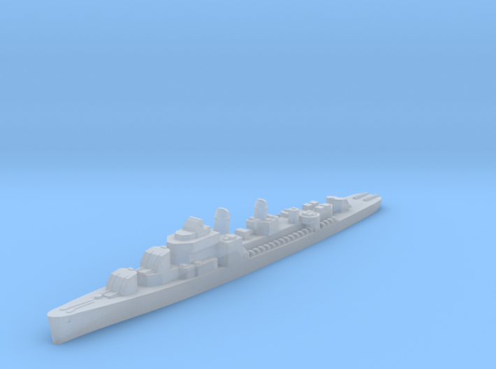 USS Lindsey destroyer ml 1:2400 WW2 3d printed
