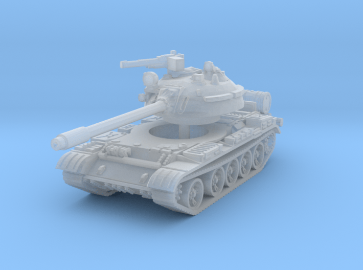 T-55 A Tank 1/220 3d printed 