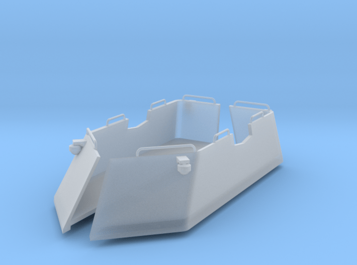 1/96 scale LCS Freedom Class Bridge wings 3d printed 