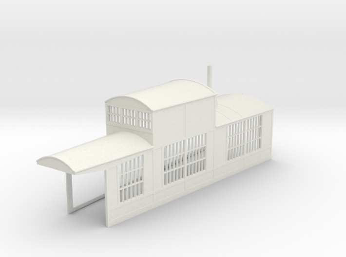 z-160-roundhouse-7-5-deg-right-side-section-open-1 3d printed
