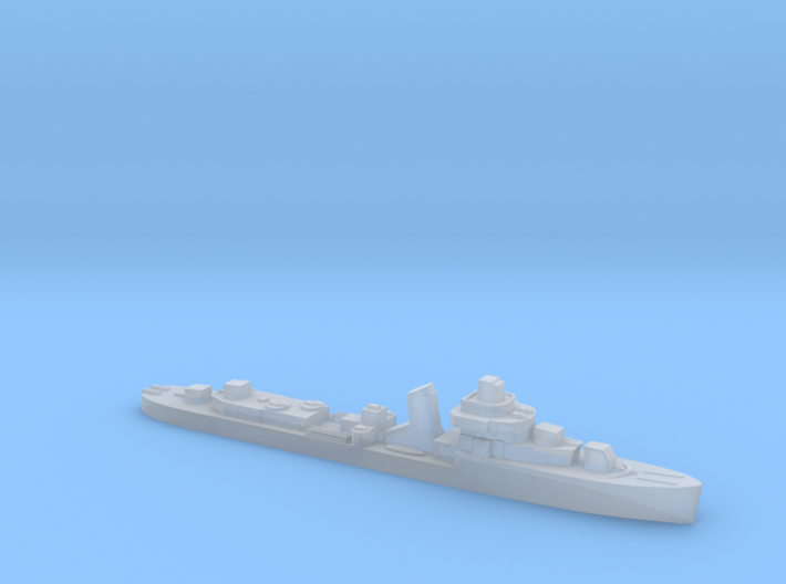 Brazilian Acre class destroyer 1:2400 WW2 3d printed 