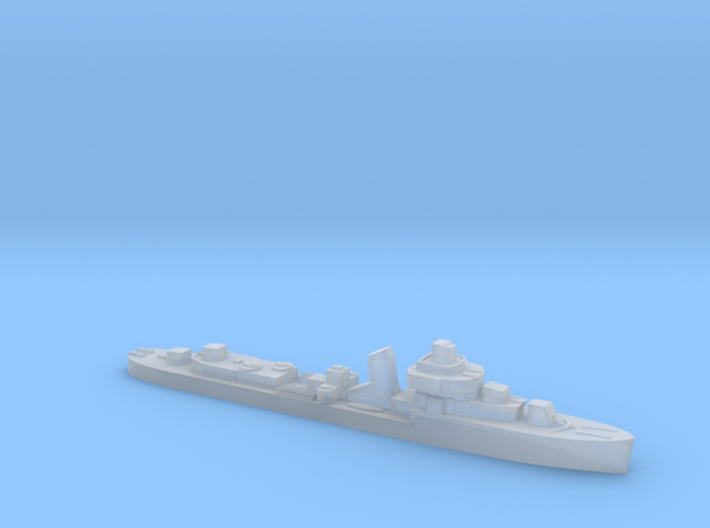 Brazilian Amazonas class destroyer 1:3000 WW2 3d printed