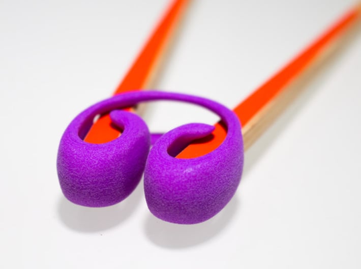 Cute Chopsticks Helper 3d printed simple  and functional structure